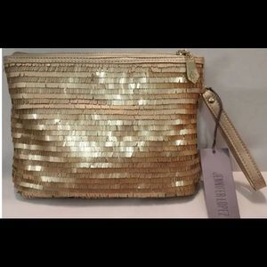 Jennifer Lopez JLO Purse Handbag Clutch - 710 Muted Gold Joyce Style NWOT